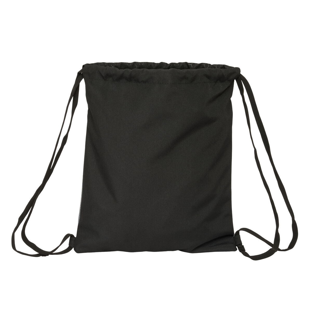 Backpack with Strings BlackFit8 Old school Black Grey 35 x 40 x 1 cm-3