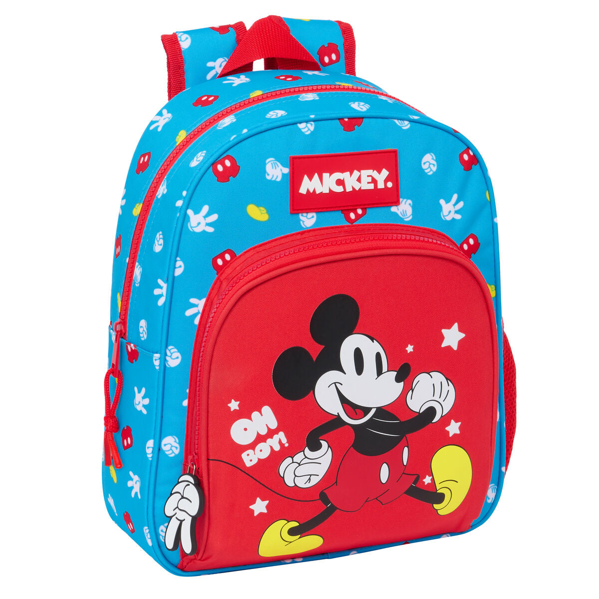 School Bag Mickey Mouse Clubhouse Fantastic Blue Red 28 x 34 x 10 cm-0