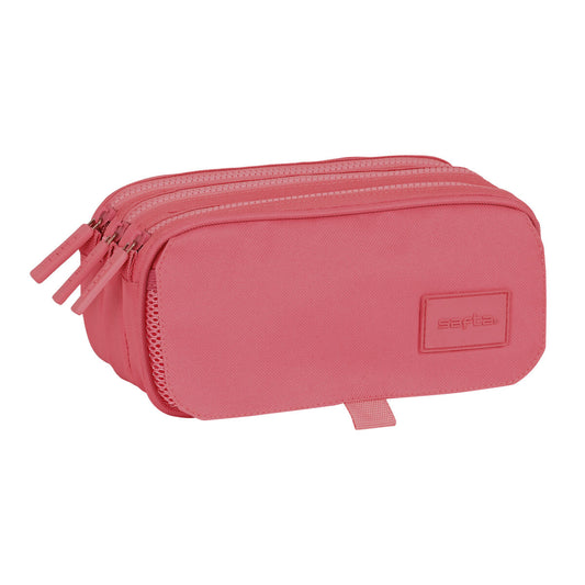 Triple Carry-all Safta Marsala 21,5 x 10 x 8 cm Maroon-0