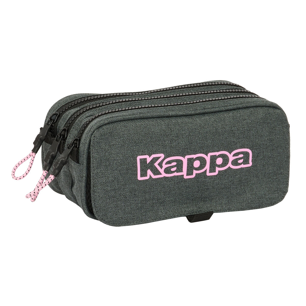 Triple Carry-all Kappa Silver pink Grey 21,5 x 10 x 8 cm-0