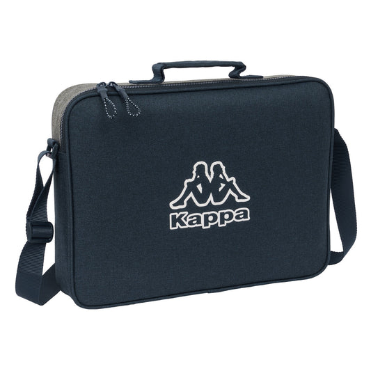 School Satchel Kappa Dark navy Grey Navy Blue 38 x 28 x 6 cm-0