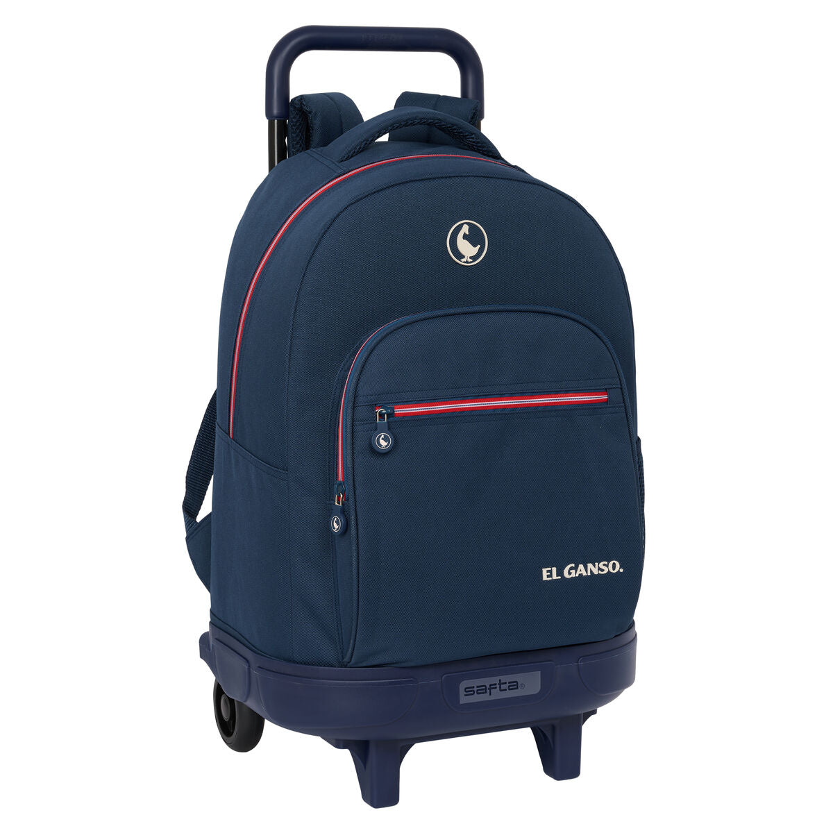 School Rucksack with Wheels El Ganso Classic Navy Blue 33 X 45 X 22 cm-0