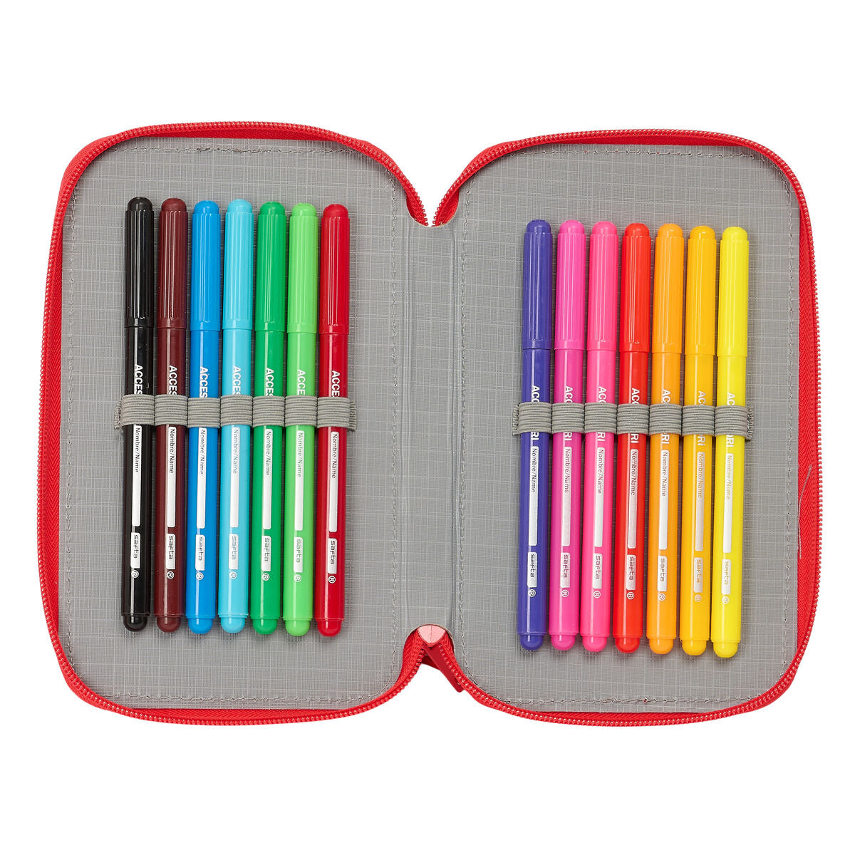 School Case PJ Masks Ready Navy Blue 12.5 x 19.5 x 4 cm 28 Pieces-4