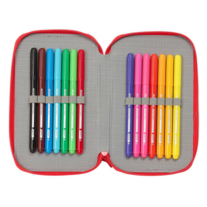 School Case PJ Masks Ready Navy Blue 12.5 x 19.5 x 4 cm 28 Pieces-4