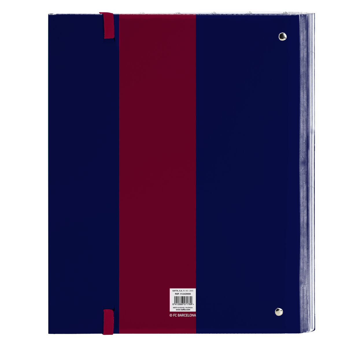 Ring binder F.C. Barcelona 24/25 Maroon Navy Blue 27 x 32 x 3.5 cm-1