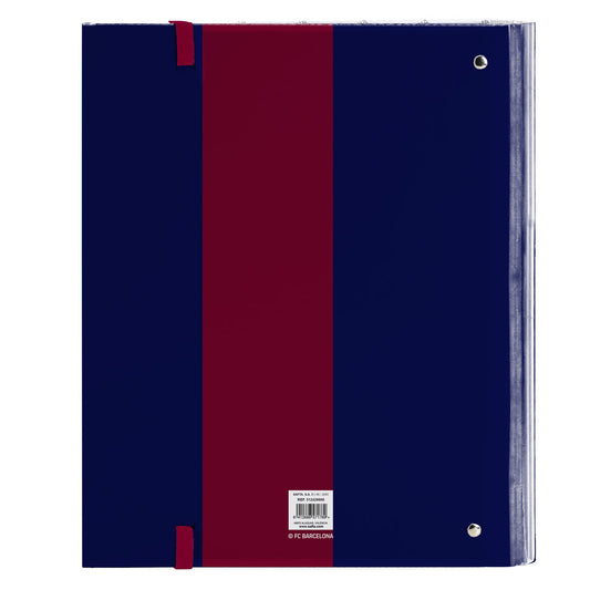 Ring binder F.C. Barcelona 24/25 Maroon Navy Blue 27 x 32 x 3.5 cm-1