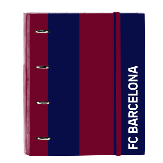 Ring binder F.C. Barcelona 24/25 Maroon Navy Blue 27 x 32 x 3.5 cm-0