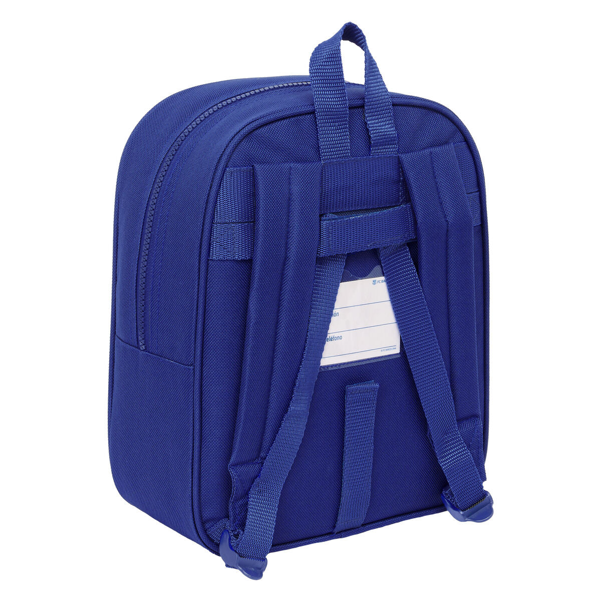 School Bag F.C. Barcelona 24/25 Maroon Navy Blue 22 x 27 x 10 cm-2