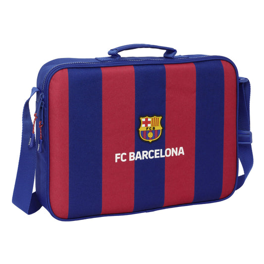 School Bag F.C. Barcelona 24/25 Maroon Navy Blue 38 x 28 x 6 cm Purse-0