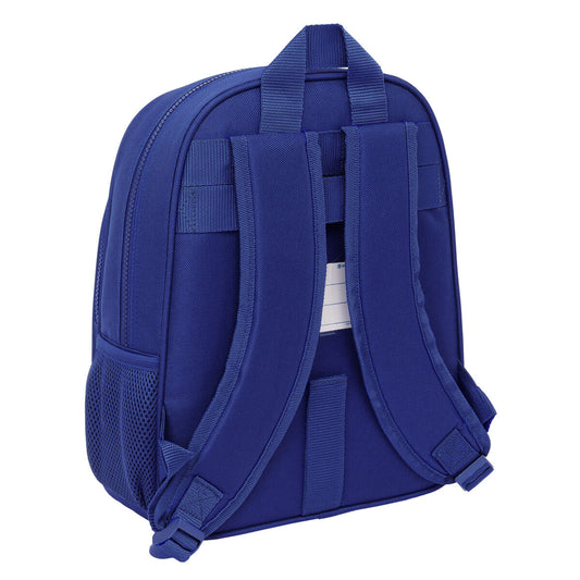 School Bag F.C. Barcelona 24/25 Maroon Navy Blue 27 x 33 x 10 cm-1