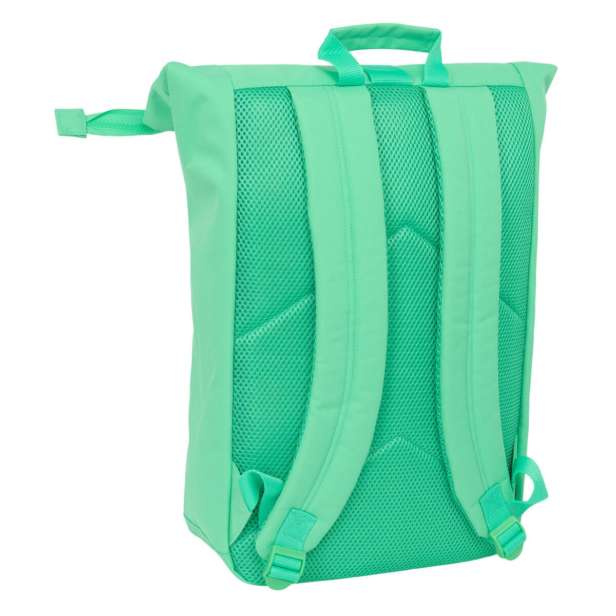 Casual Backpack Benetton Mint Green-1