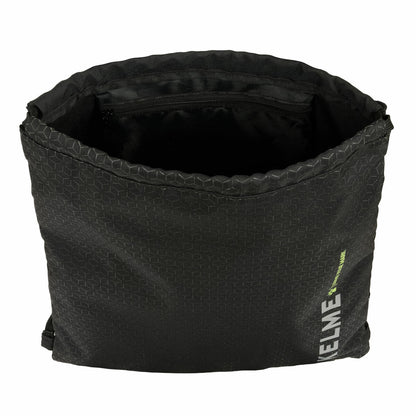Backpack with Strings Kelme Iron Black 35 x 40 x 1 cm-3
