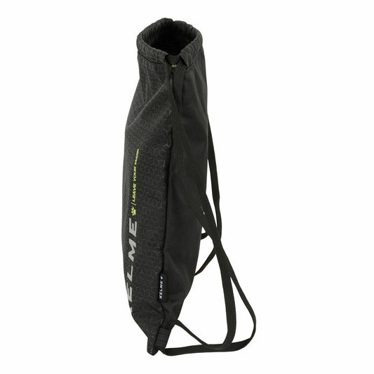 Backpack with Strings Kelme Iron Black 35 x 40 x 1 cm-1