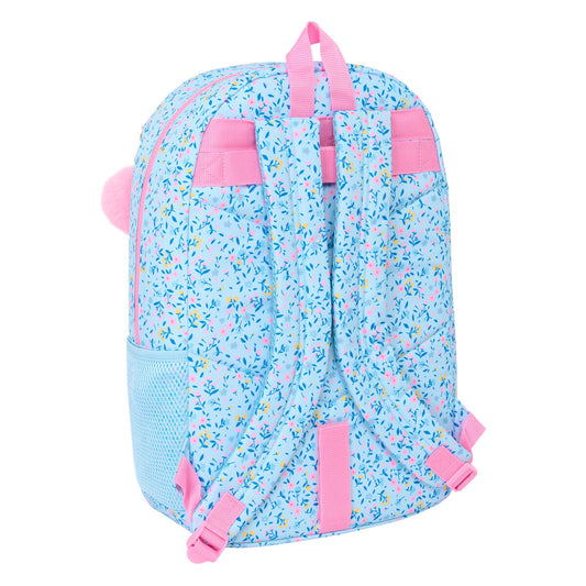 School Bag Vicky Martín Berrocal Paraíso Blue Pink 30 x 46 x 14 cm-1