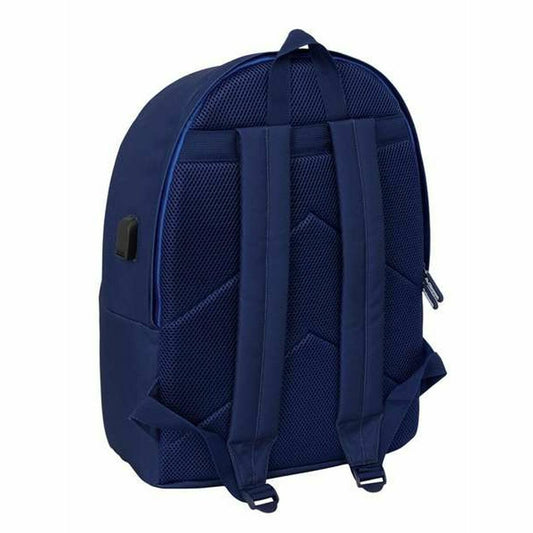Laptop Backpack Kappa +usb kappa Blue-1