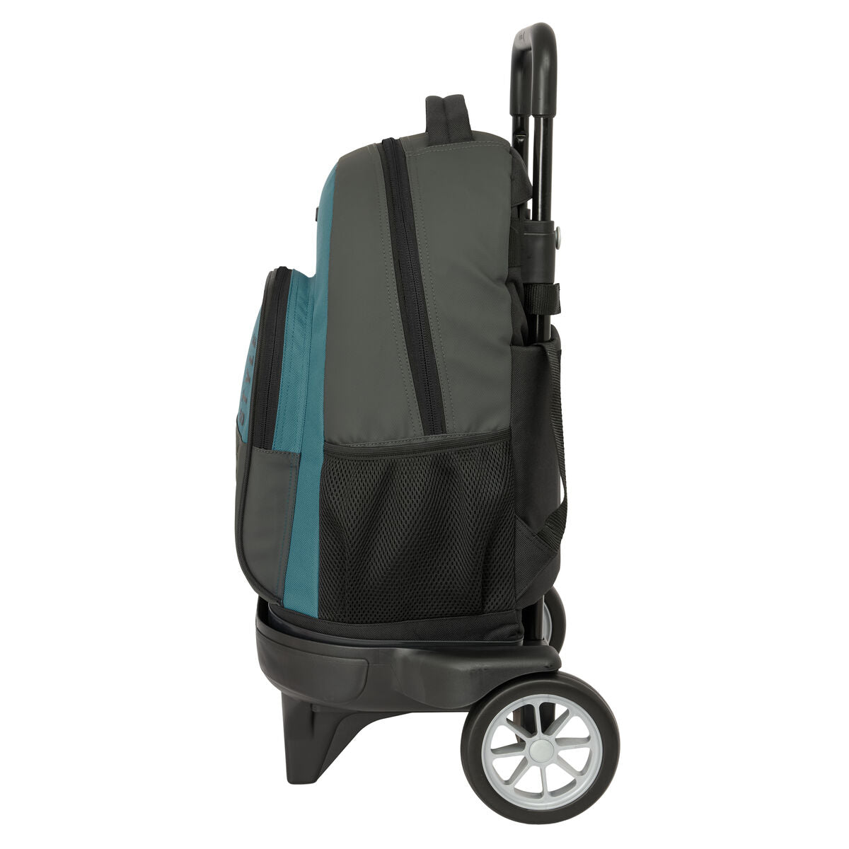 School Rucksack with Wheels Safta Urban style Blue Grey 33 x 45 x 22 cm-1