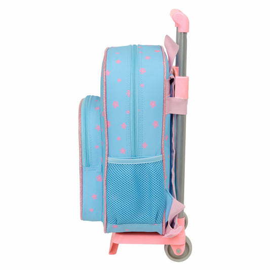 School Bag Lilo & Stitch Happy Sky blue 26 x 11 x 67 cm 26 x 34 x 11 cm-1
