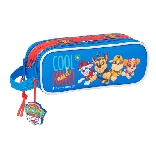 Double Carry-all The Paw Patrol Cool Blue Red 21 x 8 x 6 cm-0
