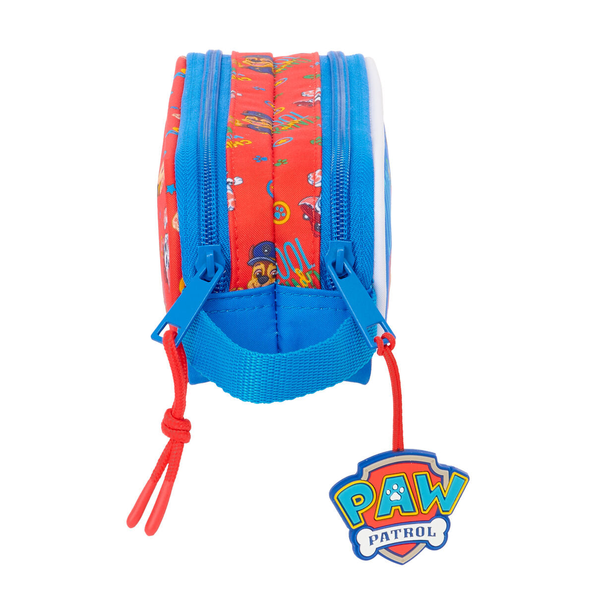 Double Carry-all The Paw Patrol Cool Blue Red 21 x 8 x 6 cm-2