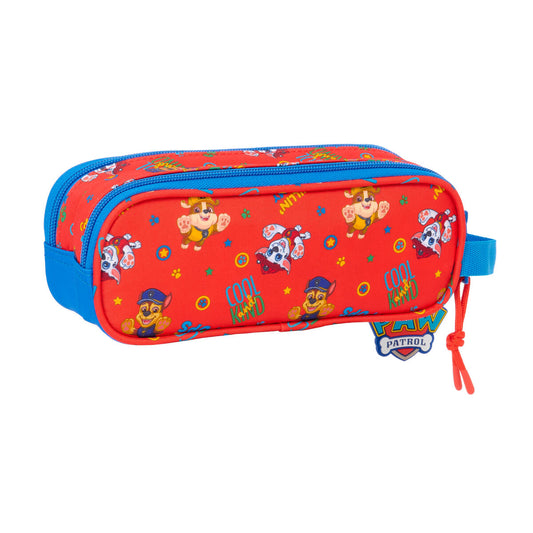 Double Carry-all The Paw Patrol Cool Blue Red 21 x 8 x 6 cm-1