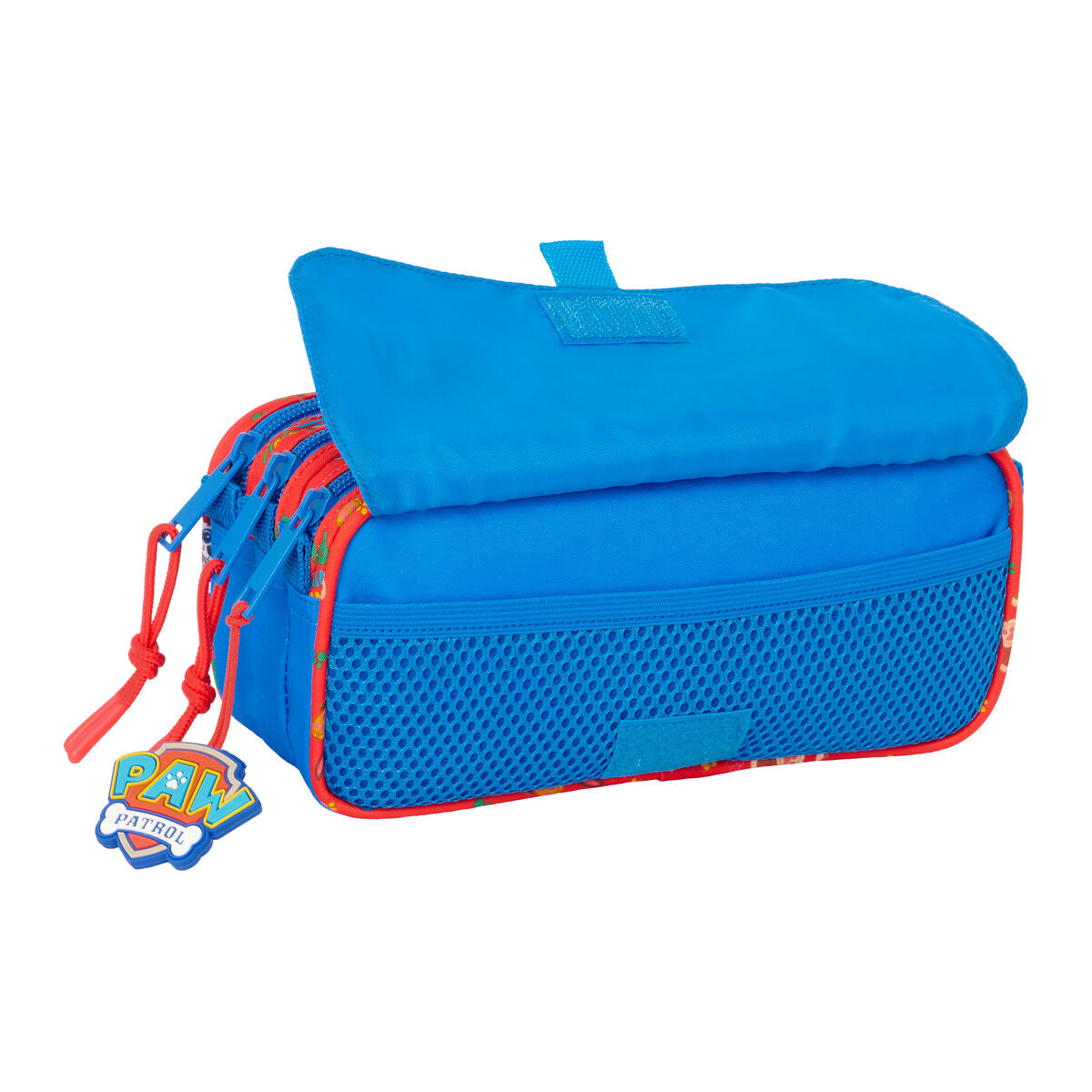 Triple Carry-all The Paw Patrol Cool Blue Red 21,5 x 10 x 8 cm-1