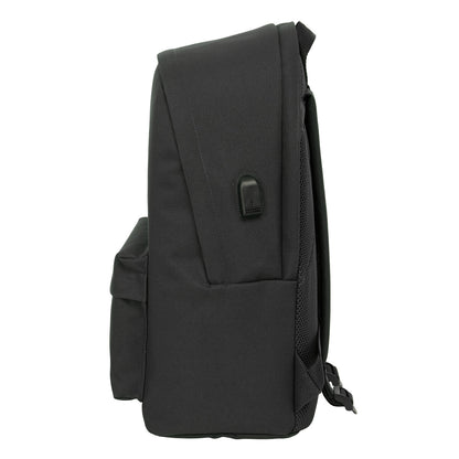 School Bag El Ganso +usb el ganso basics Black 31 x 44 x 18 cm-1