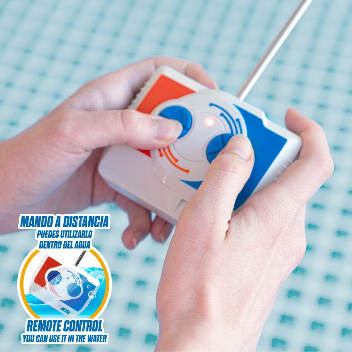 Set Colorbaby Racing Boat Radio control Whale-2