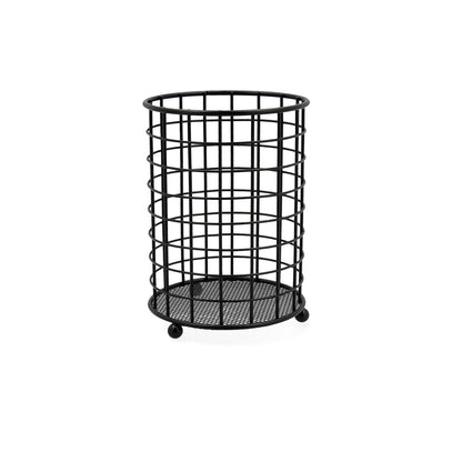 Kitchen Utensils Stand Quid Ebano Metal 12,5 x 12,5 x 16,5 cm-1