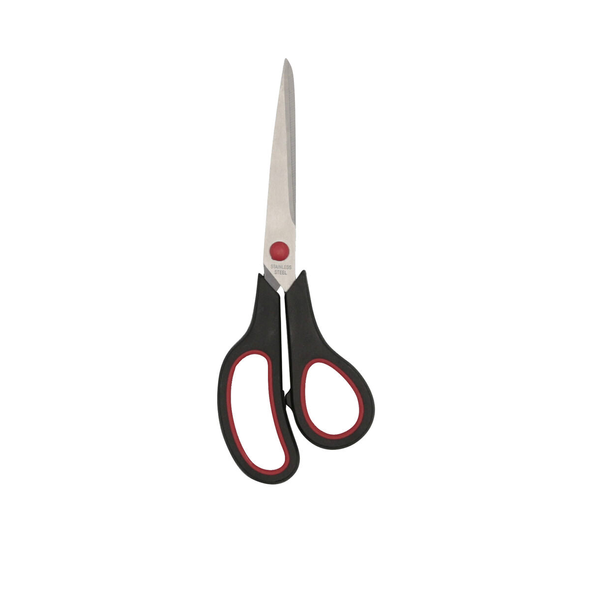 Kitchen Scissors Quid Rico Black Red Metal 21 cm (12 Units)-1
