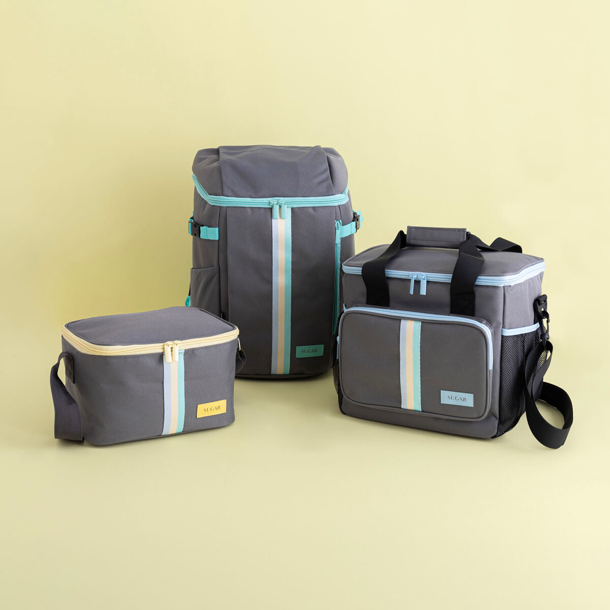 Cool Bag Quid Sugar Grey 30 x 22 x 40 cm Rucksack Thermal 20 L-3
