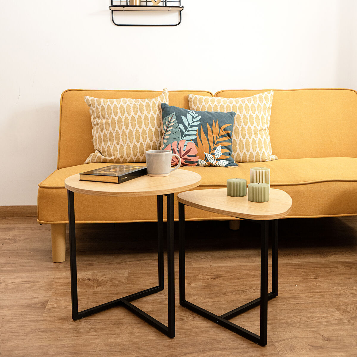 Side table Vinthera Moa 2 Pieces Metal-3