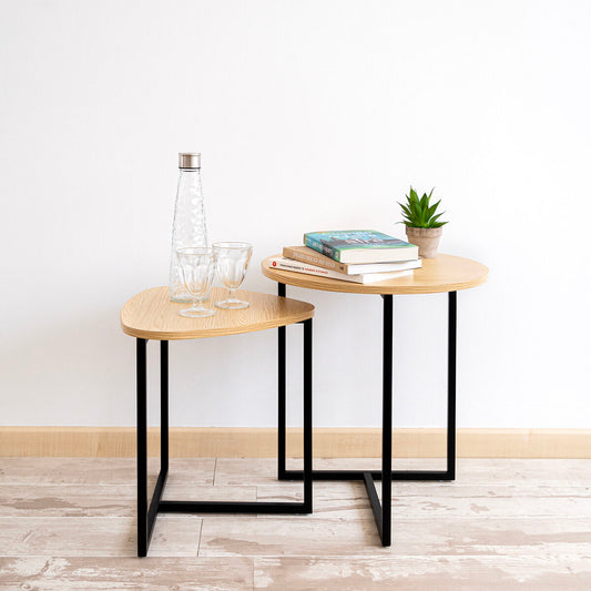 Side table Vinthera Moa 2 Pieces Metal-1