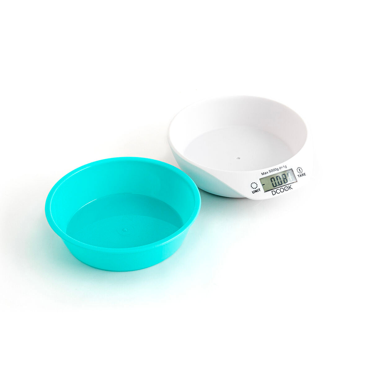 kitchen scale Dcook Gallery White Green 5 kg 1 L (24 Units)-3