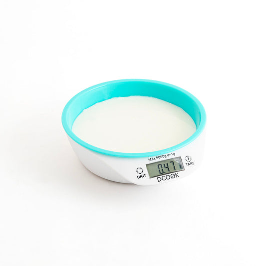 kitchen scale Dcook Gallery White Green 5 kg 1 L (24 Units)-1