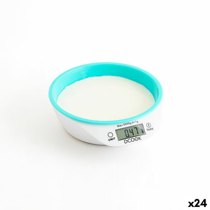kitchen scale Dcook Gallery White Green 5 kg 1 L (24 Units)-0