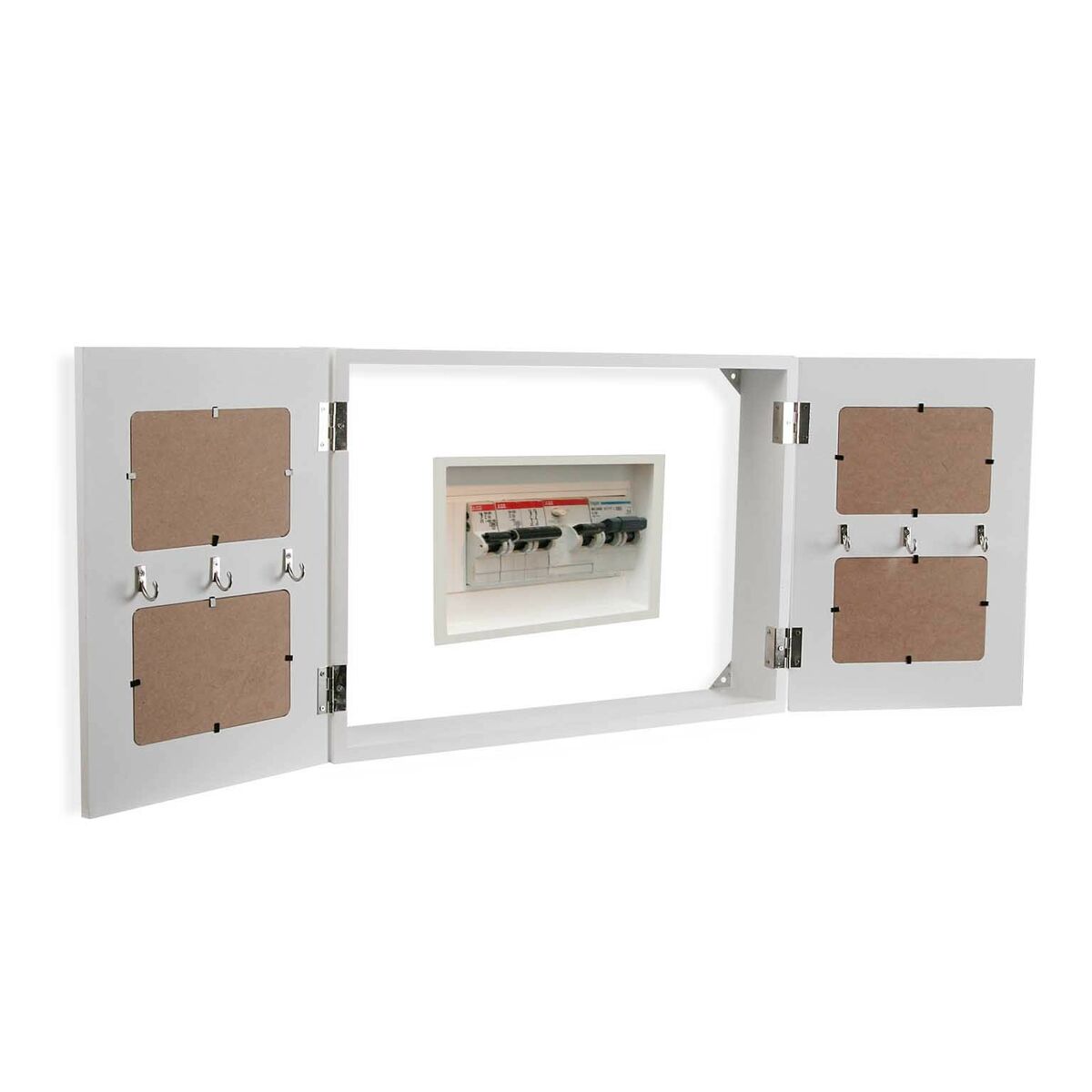 Key cupboard Versa   Black Wood (8,5 x 33 x 46 cm)-3