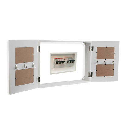 Key cupboard Versa   Black Wood (8,5 x 33 x 46 cm)-3