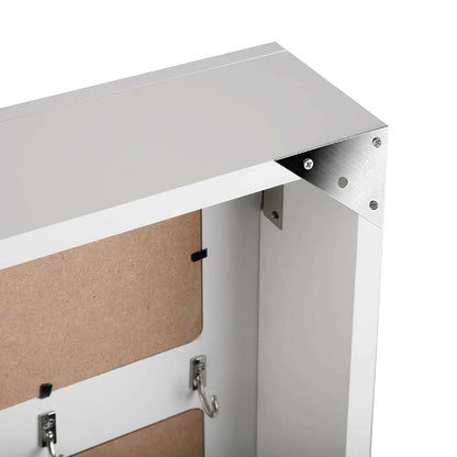 Key cupboard Versa   Black Wood (8,5 x 33 x 46 cm)-1