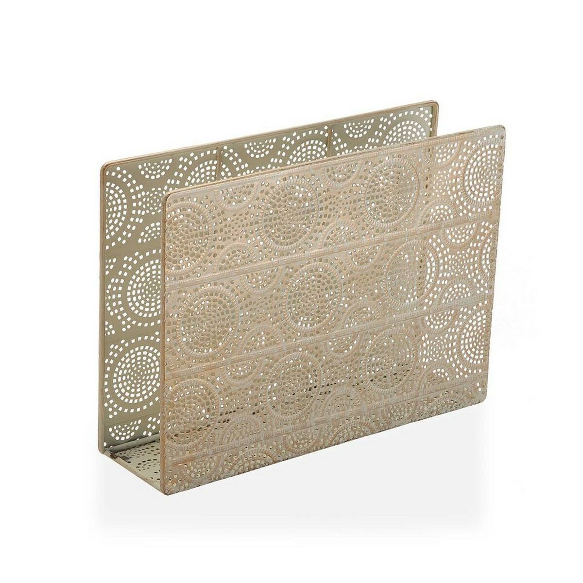 Magazine rack Versa Golden Metal (10,2 x 30,5 x 40 cm)-0