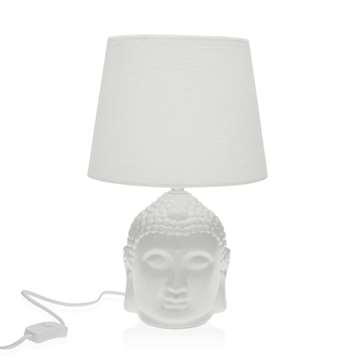 Desk lamp Versa Buddha Porcelain (21 x 33 x 21 cm)-0