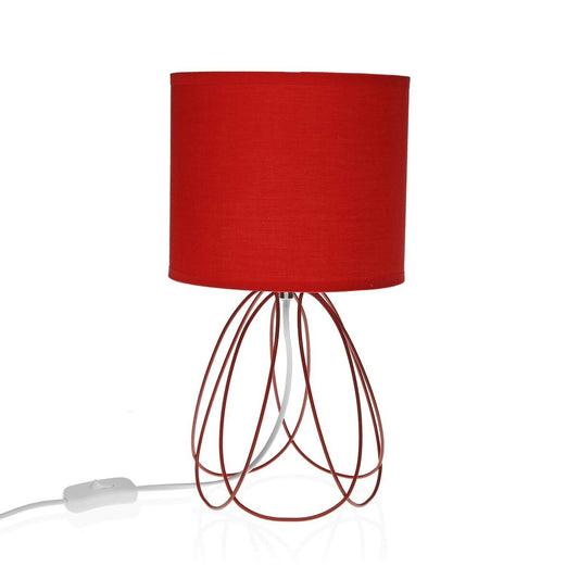 Desk lamp Versa Mila Red 20 x 36 cm Metal-0