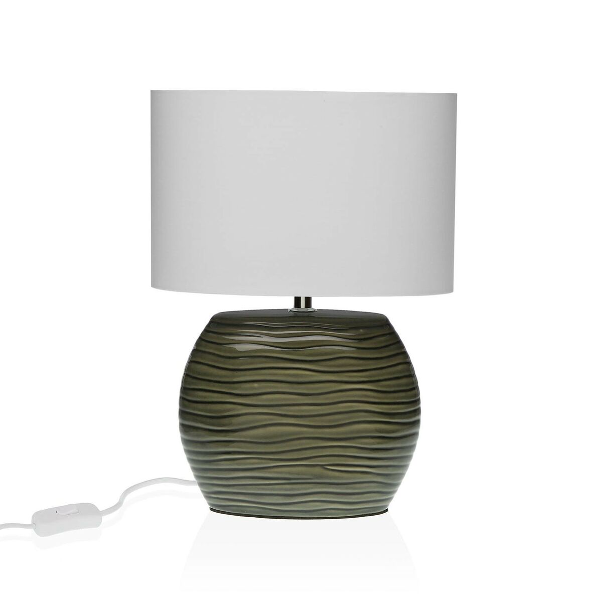 Desk lamp Versa Grey Ceramic 13 x 33 x 25 cm-0