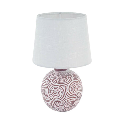 Desk lamp Versa Brown Ceramic 18 x 30 x 18 cm-0