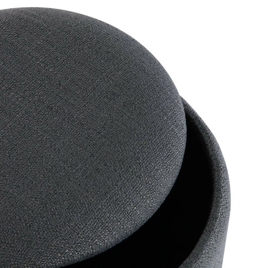 Detachable Pouffe Versa Grey Bamboo MDF Wood-1