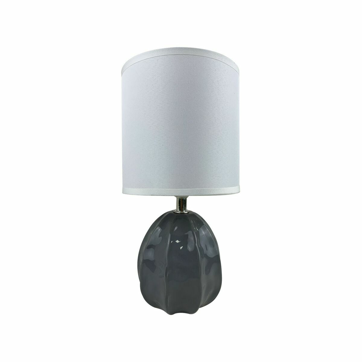 Desk lamp Versa Mery 25 W Grey Ceramic 14 x 27 x 11 cm-0