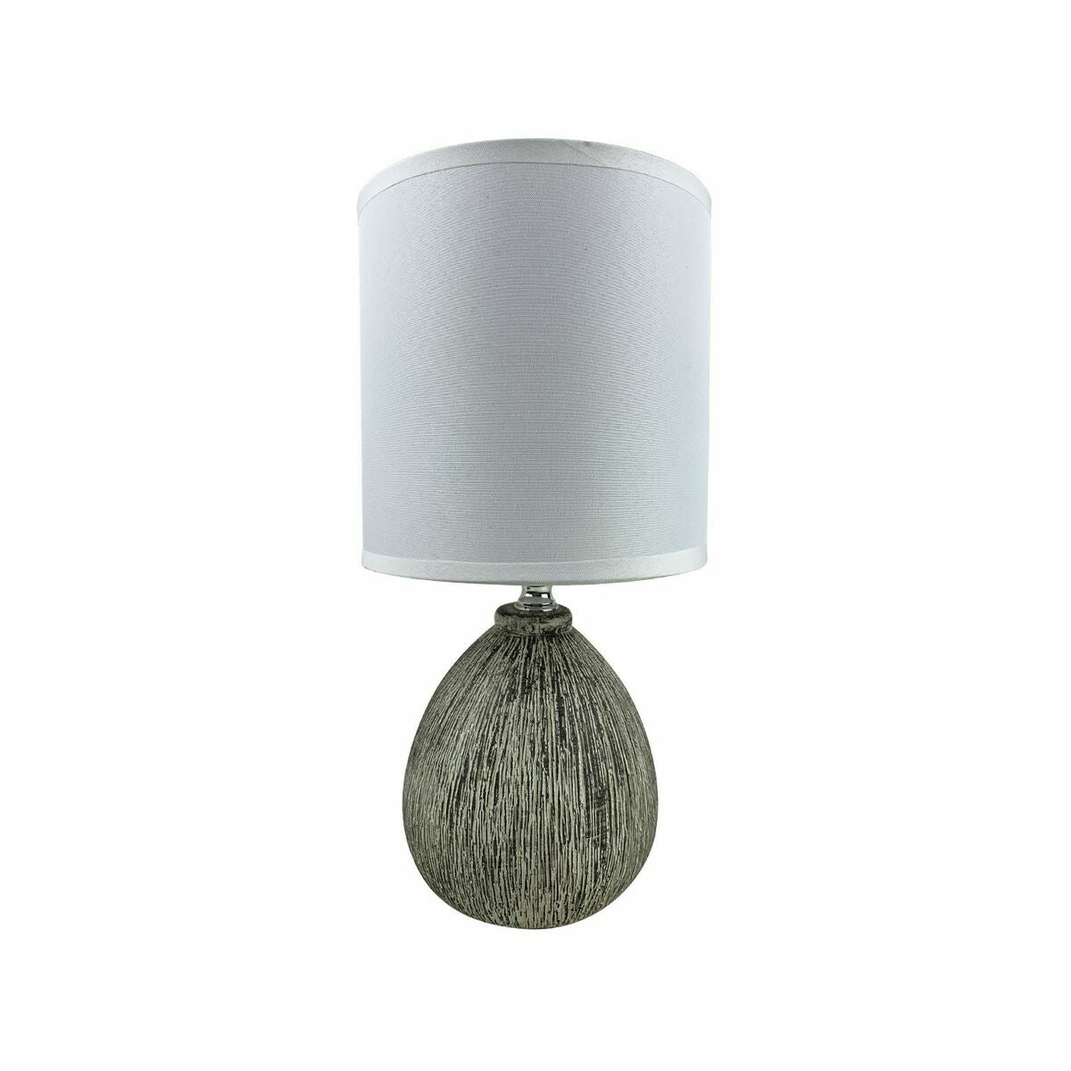 Desk lamp Versa Lua 25 W Grey Ceramic 11 x 28 x 11 cm-0