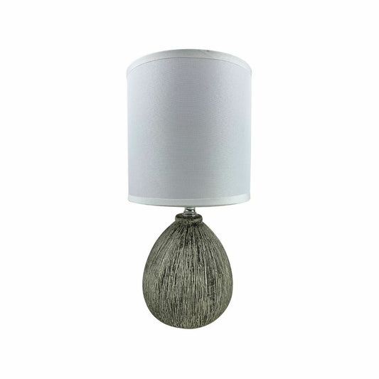 Desk lamp Versa Lua 25 W Grey Ceramic 11 x 28 x 11 cm-0