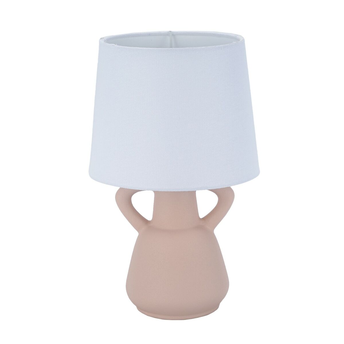 Desk lamp Versa Linen Ceramic 18 x 29 cm-0