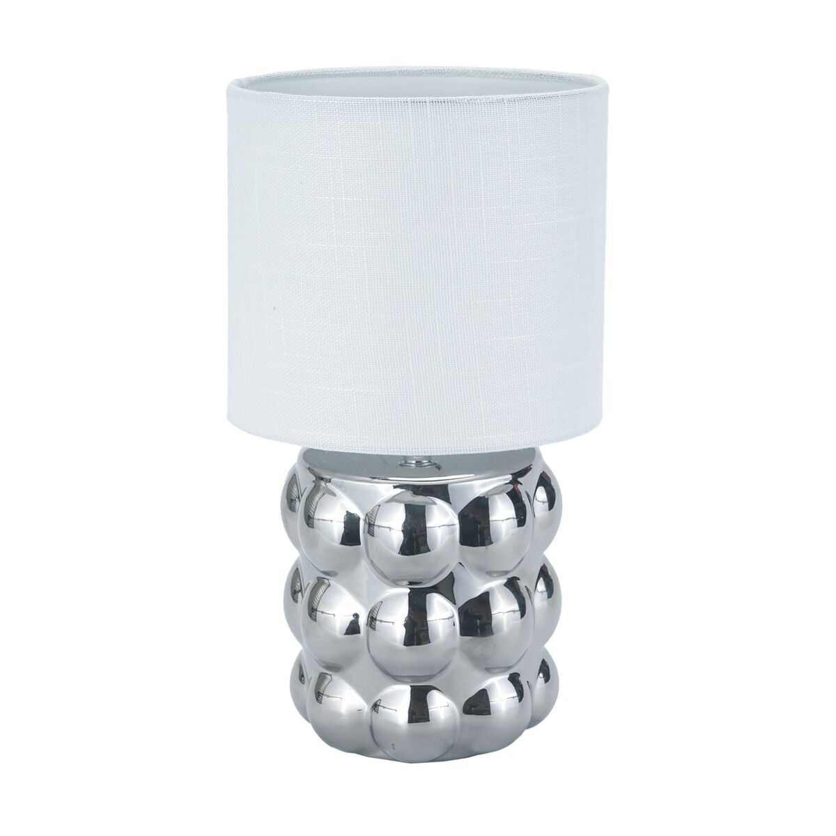 Desk lamp Versa Linen Ceramic 17 x 30 cm-0