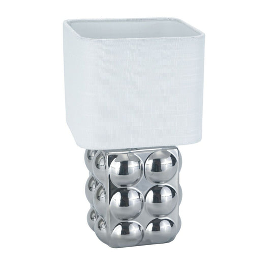 Desk lamp Versa Linen Ceramic 16 x 29 cm-0